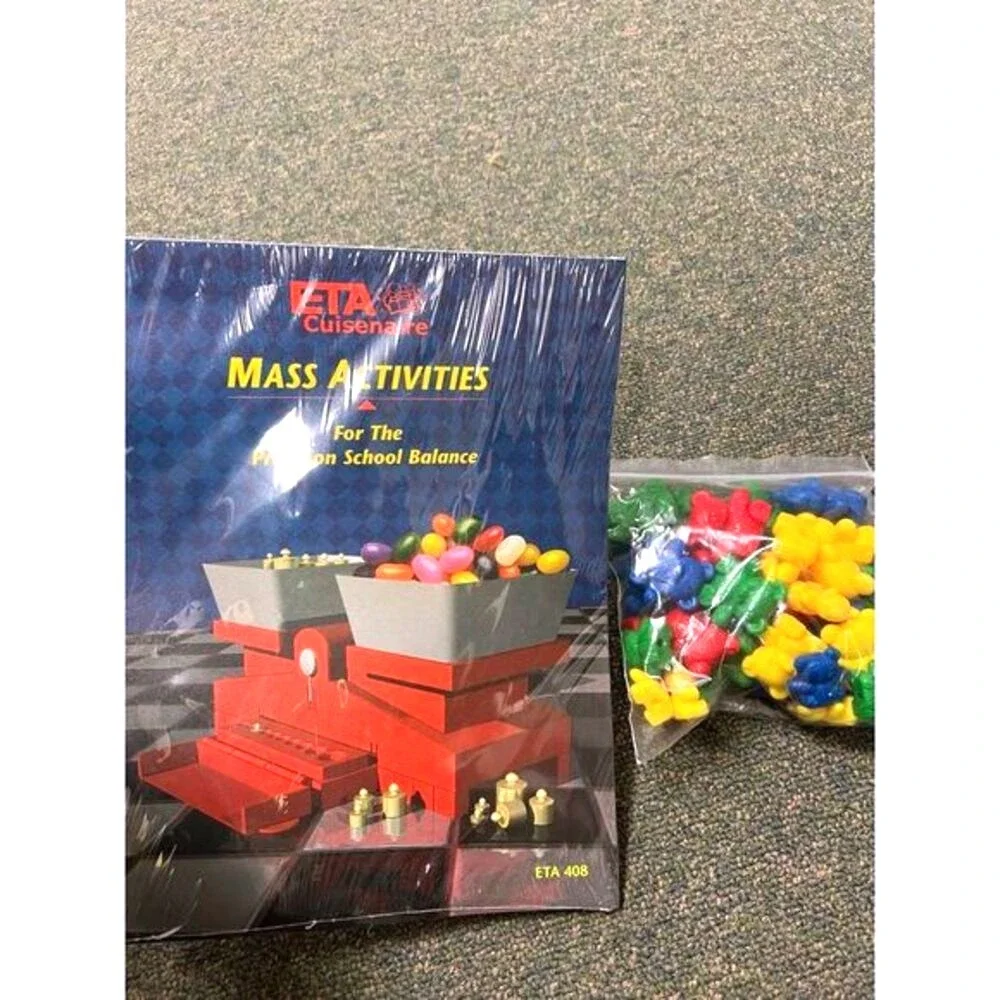 ETA Math Manipulatives COUNTING BEARs Learning Match/Sort Homeschool W/ Book‎